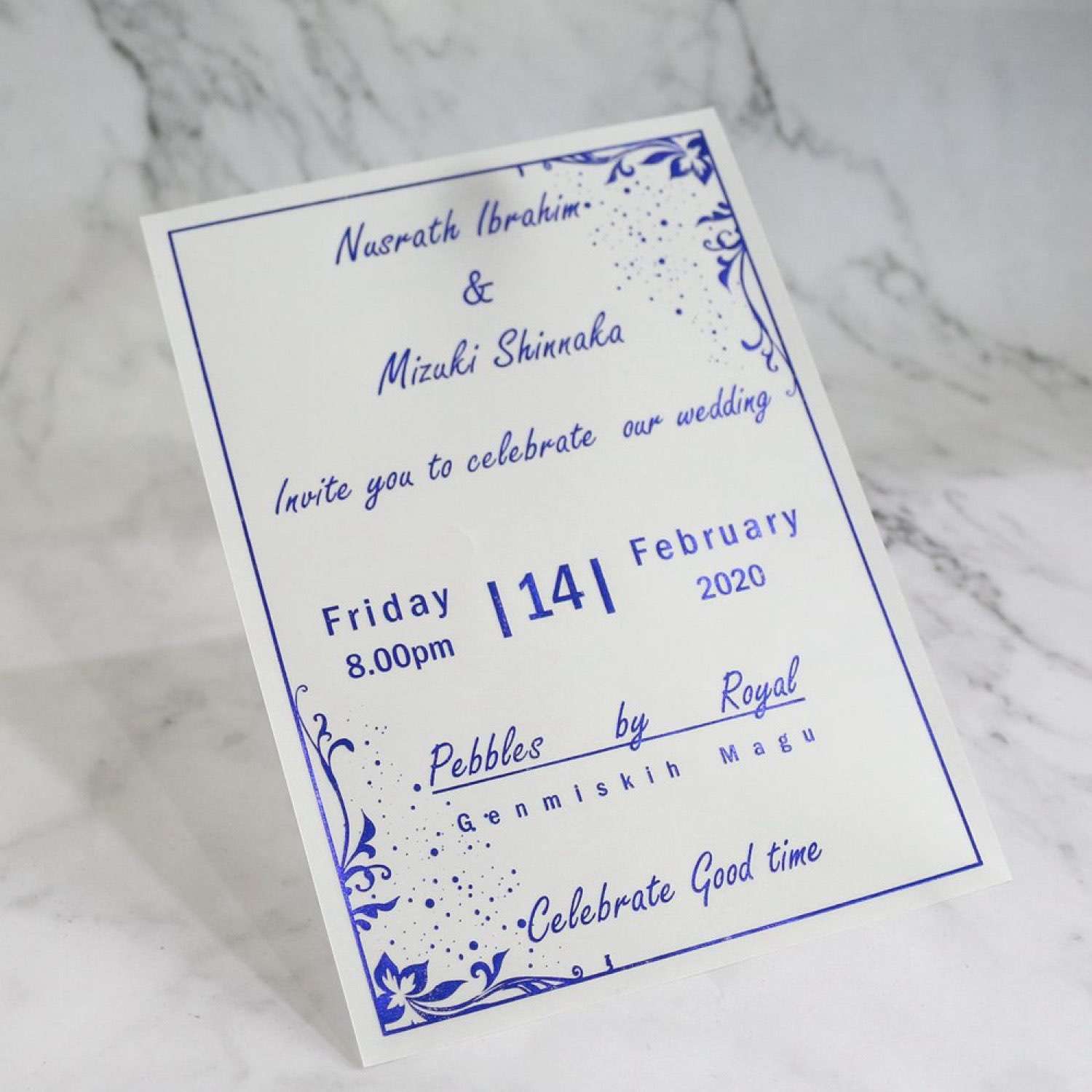 Vellum Paper Invitation Customized Latest Wedding Card 